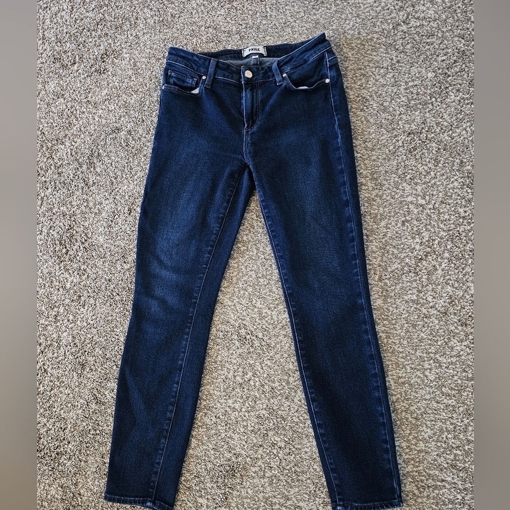 Paige Women's Skinny Ankle Jeans sz 28 - Picture 2 of 7